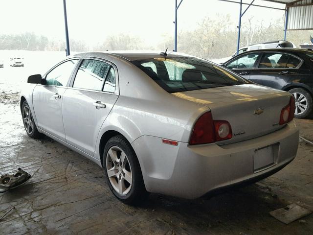 1G1ZA5E0XAF129266 - 2010 CHEVROLET MALIBU LS SILVER photo 3