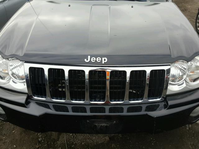 1J4HS58N96C117152 - 2006 JEEP GRAND CHER BLACK photo 7