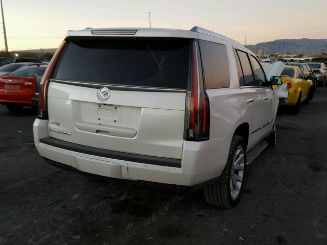 1GYS4BKJ2FR307361 - 2015 CADILLAC ESCALADE L WHITE photo 4