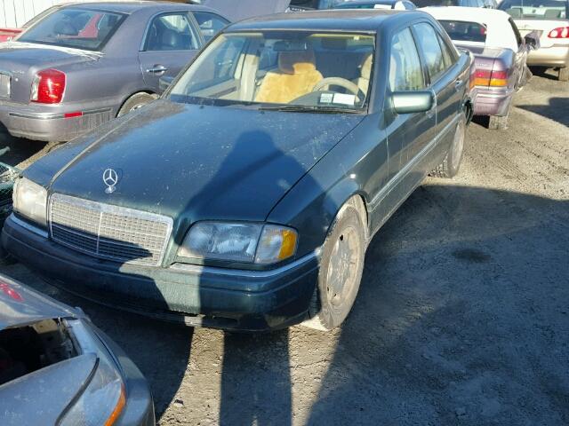 WDBHA22EXSF226517 - 1995 MERCEDES-BENZ C 220 GREEN photo 2