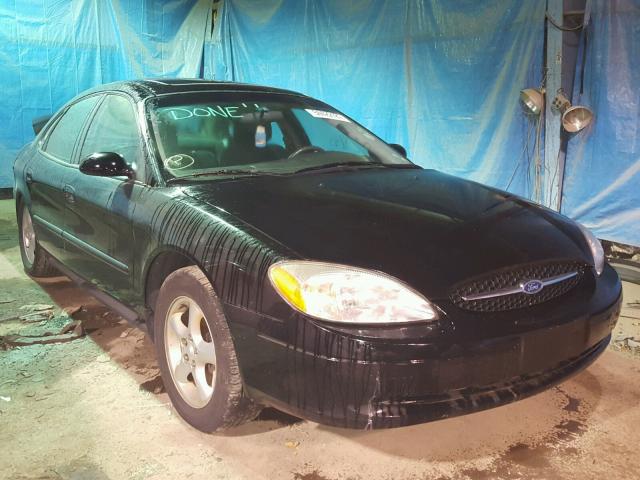 1FAFP55U01G218226 - 2001 FORD TAURUS SES BLACK photo 1