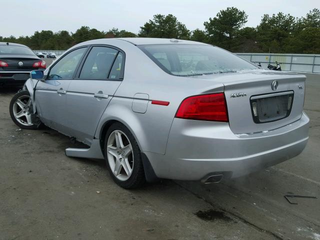 19UUA66216A070699 - 2006 ACURA 3.2TL SILVER photo 3