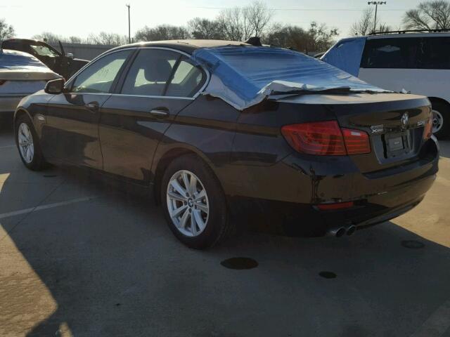 WBA5A7C54ED615103 - 2014 BMW 528 XI BLACK photo 3