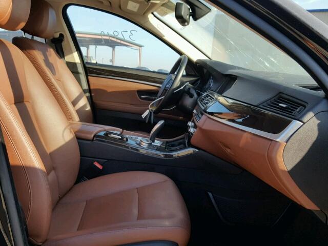 WBA5A7C54ED615103 - 2014 BMW 528 XI BLACK photo 5