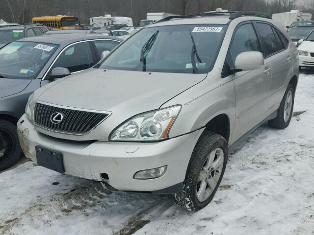 2T2HA31U84C023648 - 2004 LEXUS RX 330 SILVER photo 2