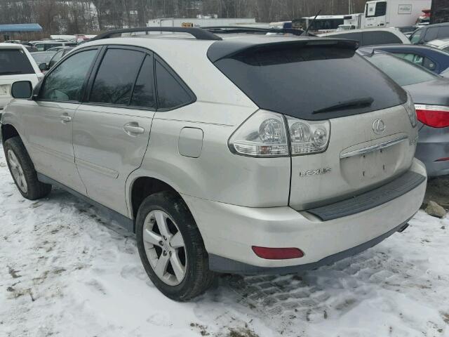 2T2HA31U84C023648 - 2004 LEXUS RX 330 SILVER photo 3