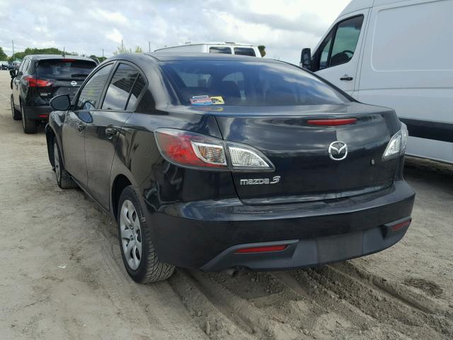 JM1BL1UF9B1372082 - 2011 MAZDA 3 I BLACK photo 3