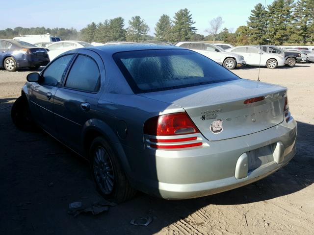 1B3EL46X85N672392 - 2005 DODGE STRATUS SX SILVER photo 3