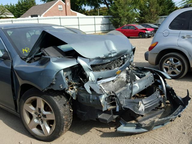 1G1ZH57B894191265 - 2009 CHEVROLET MALIBU 1LT 绿色 照片 9