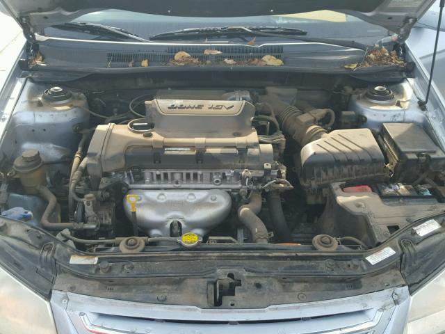 KNAFE121775391679 - 2007 KIA SPECTRA EX BLUE photo 7