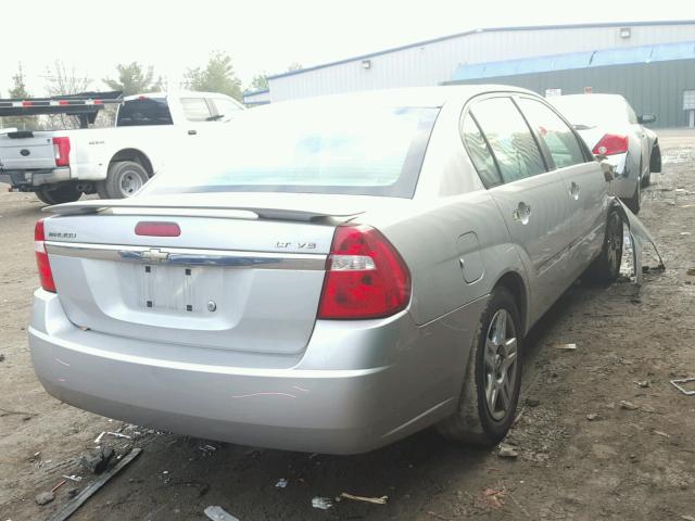 1G1ZT57N07F304006 - 2007 CHEVROLET MALIBU LT GRAY photo 4