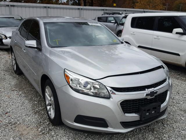 1G11C5SLXFF211883 - 2015 CHEVROLET MALIBU 1LT SILVER photo 1