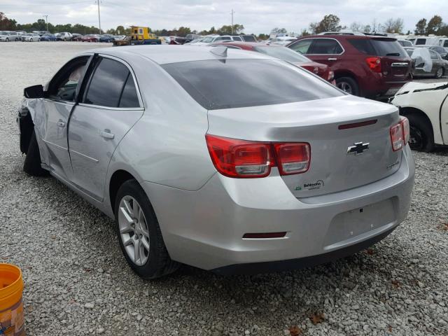 1G11C5SLXFF211883 - 2015 CHEVROLET MALIBU 1LT SILVER photo 3