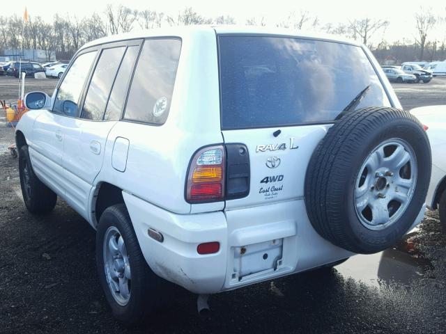 JT3HP10V4Y7151284 - 2000 TOYOTA RAV4 WHITE photo 3