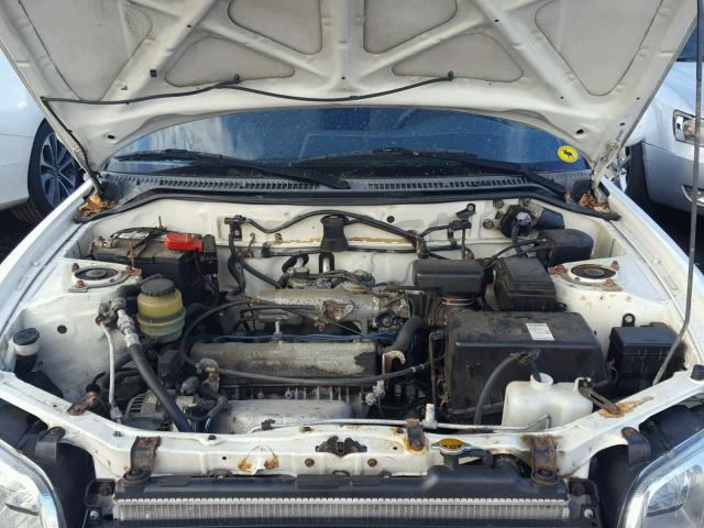 JT3HP10V4Y7151284 - 2000 TOYOTA RAV4 WHITE photo 7