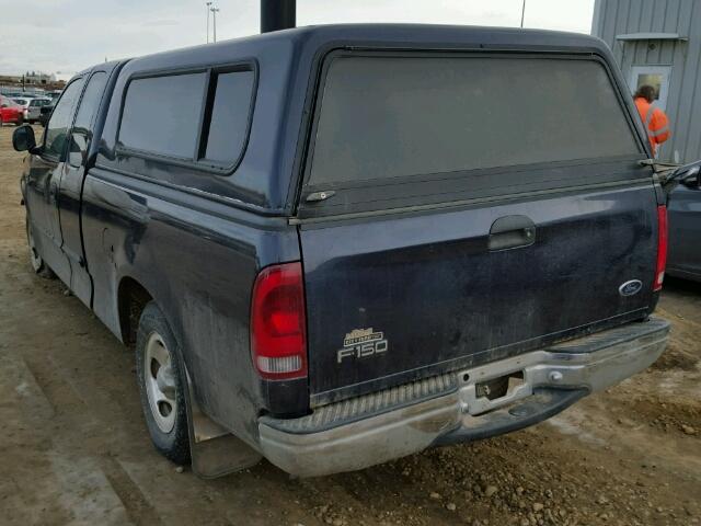 2FTRX17W6YCA35228 - 2000 FORD F150 BLUE photo 3