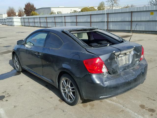 JTKDE167970195404 - 2007 TOYOTA SCION TC BLUE photo 3