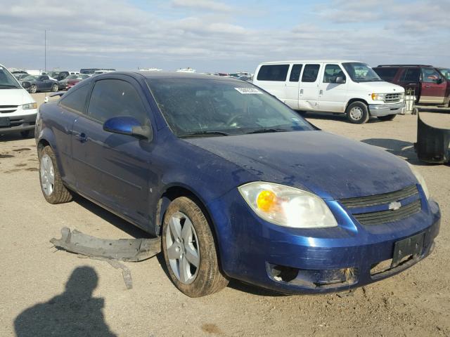 1G1AL15F677111628 - 2007 CHEVROLET COBALT LT BLUE photo 1