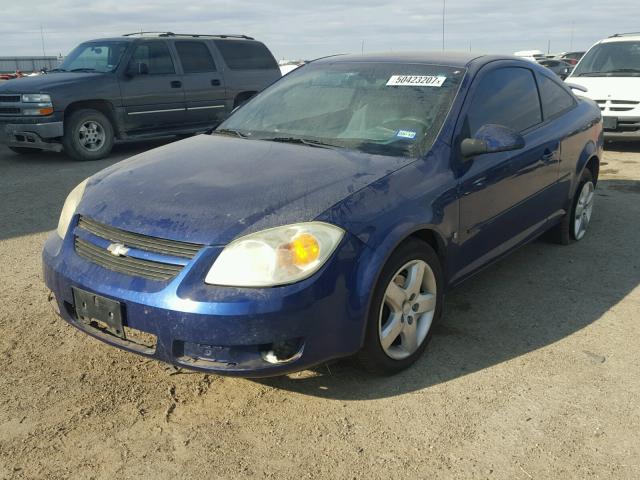 1G1AL15F677111628 - 2007 CHEVROLET COBALT LT BLUE photo 2