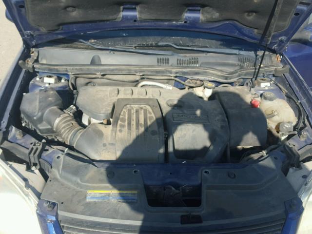 1G1AL15F677111628 - 2007 CHEVROLET COBALT LT BLUE photo 7