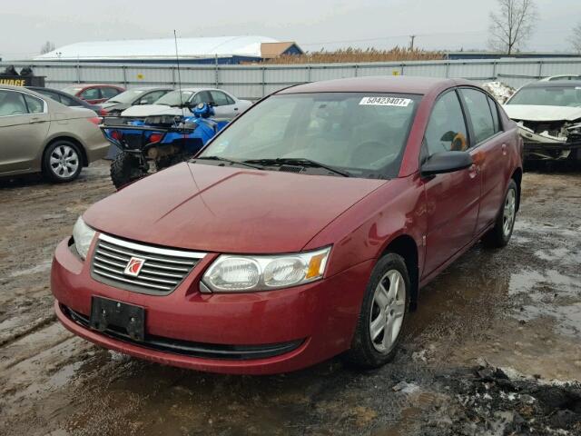 1G8AJ55F26Z146216 - 2006 SATURN ION LEVEL BURGUNDY photo 2