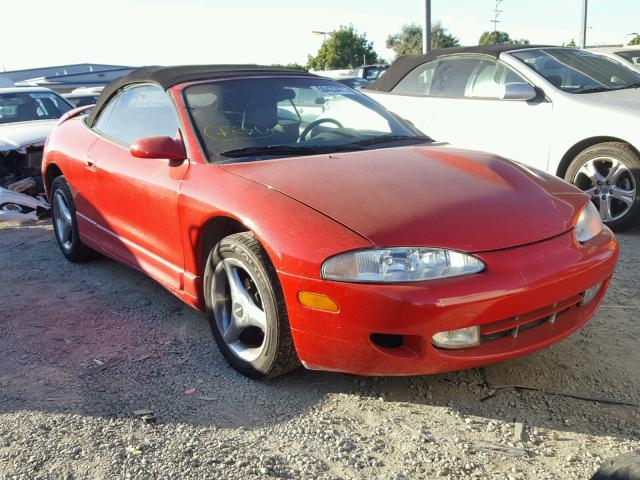 4A3AX55F4TE388204 - 1996 MITSUBISHI ECLIPSE SP RED photo 1