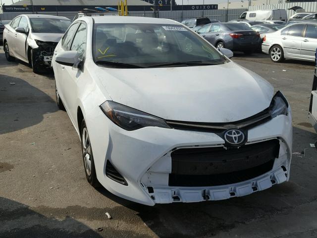 5YFBURHE7HP697749 - 2017 TOYOTA COROLLA L WHITE photo 1