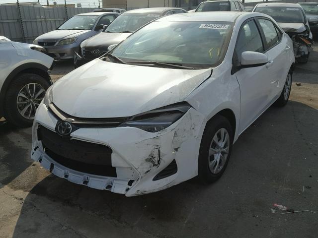 5YFBURHE7HP697749 - 2017 TOYOTA COROLLA L WHITE photo 2