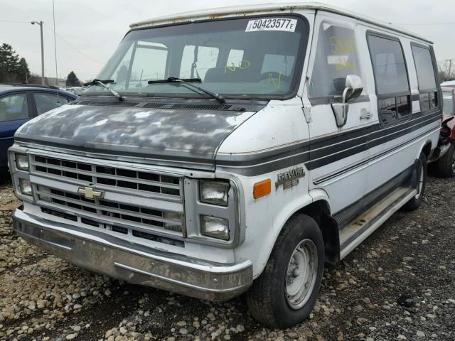 1GBEG25H4K7150199 - 1989 CHEVROLET G20 YELLOW photo 2