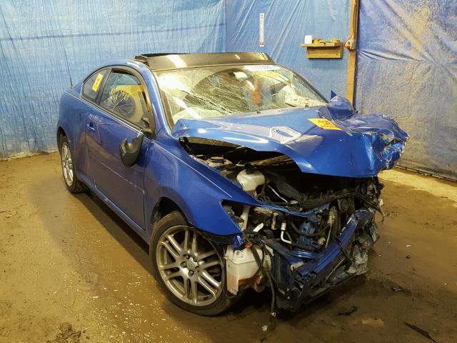 JTKDE167160134191 - 2006 TOYOTA SCION TC BLUE photo 1