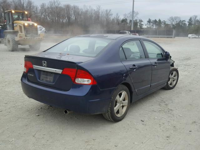 2HGFA1F63AH532849 - 2010 HONDA CIVIC BLUE photo 4