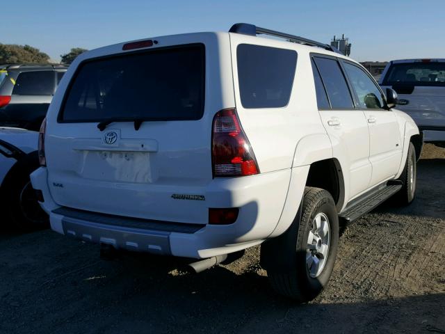 JTEZU14R140038154 - 2004 TOYOTA 4RUNNER SR WHITE photo 4