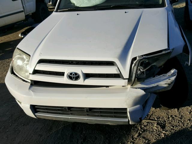 JTEZU14R140038154 - 2004 TOYOTA 4RUNNER SR WHITE photo 7