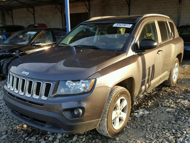 1C4NJCBA5FD436709 - 2015 JEEP COMPASS SP GRAY photo 2