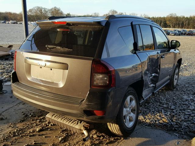 1C4NJCBA5FD436709 - 2015 JEEP COMPASS SP GRAY photo 4