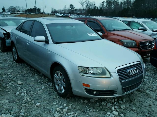 WAUAH74F66N161319 - 2006 AUDI A6 3.2 SILVER photo 1