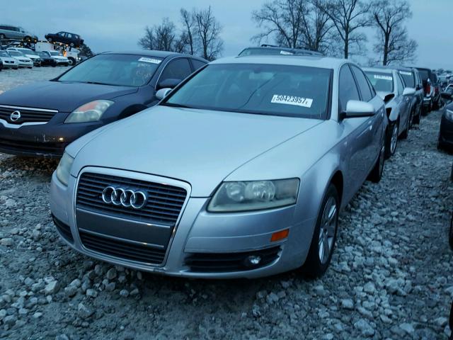 WAUAH74F66N161319 - 2006 AUDI A6 3.2 ვერცხლისფერი ფოტო 2