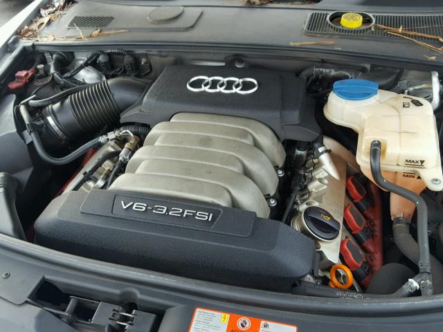 WAUAH74F66N161319 - 2006 AUDI A6 3.2 SILVER photo 7