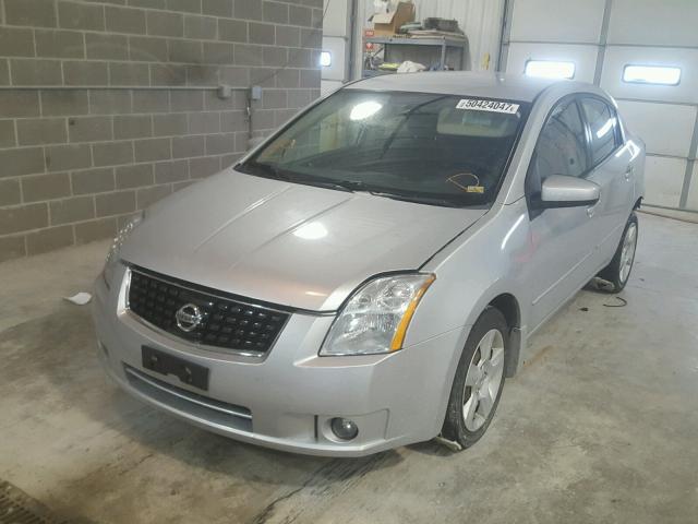 3N1AB61E98L719857 - 2008 NISSAN SENTRA 2.0 SILVER photo 2