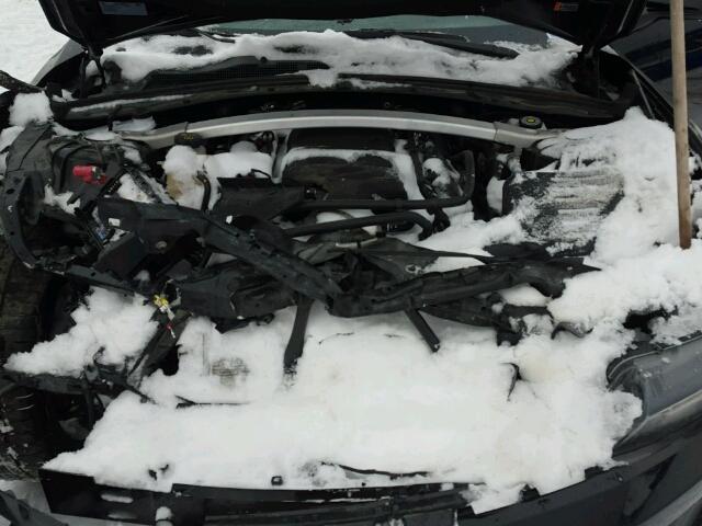 1G1FF3D74H0191119 - 2017 CHEVROLET CAMARO SS Negro foto 7