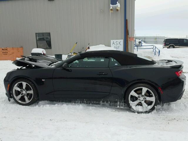 1G1FF3D74H0191119 - 2017 CHEVROLET CAMARO SS Negro foto 9