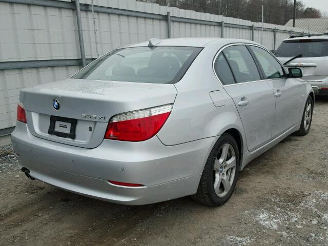 WBANV93548CZ69889 - 2008 BMW 535 XI Plata foto 4