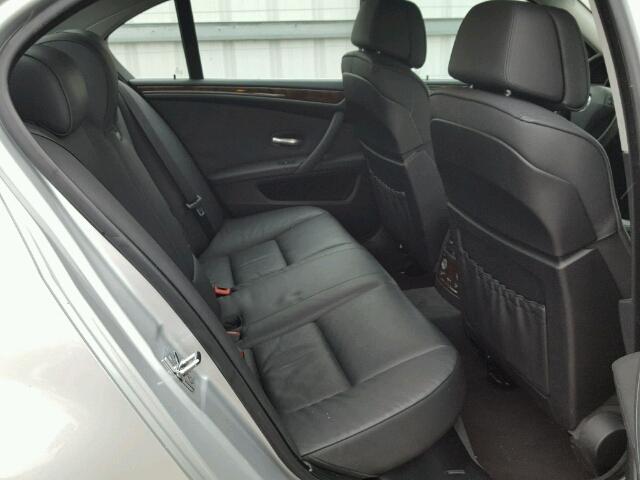 WBANV93548CZ69889 - 2008 BMW 535 XI Plata foto 6