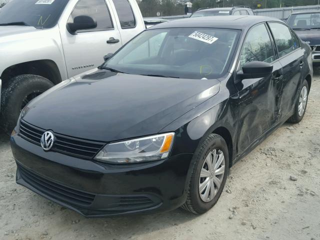 3VW1K7AJ5DM269304 - 2013 VOLKSWAGEN JETTA BASE 黑色 照片 2