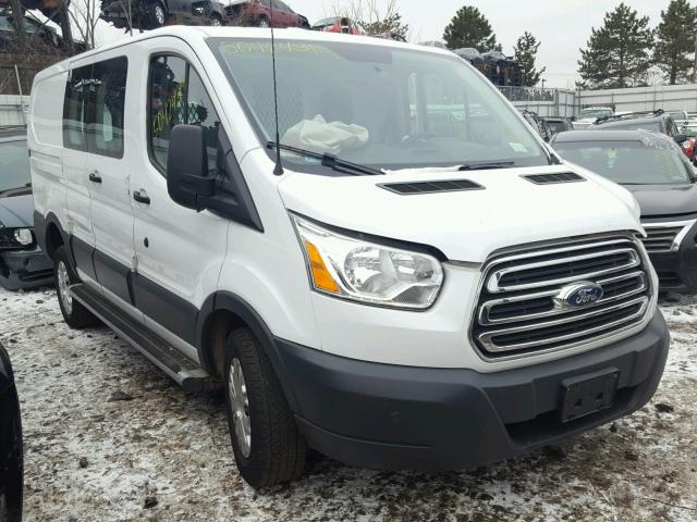 1FTNR1ZM4FKA78026 - 2015 FORD TRANSIT T- WHITE photo 1