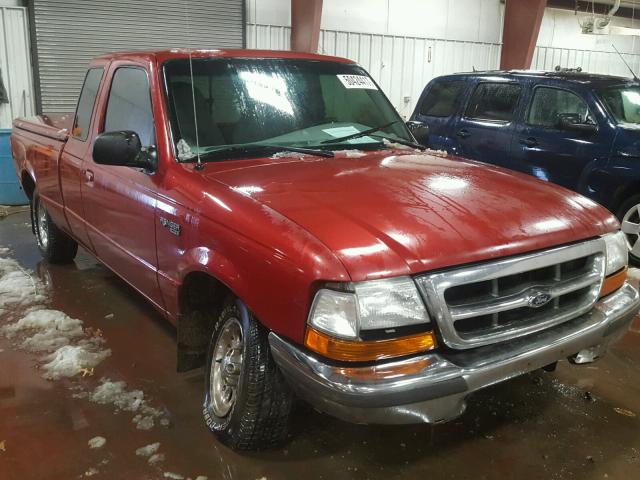 1FTYR14X7WPA79401 - 1998 FORD RANGER SUP RED photo 1