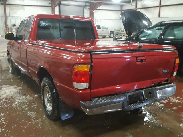 1FTYR14X7WPA79401 - 1998 FORD RANGER SUP RED photo 3