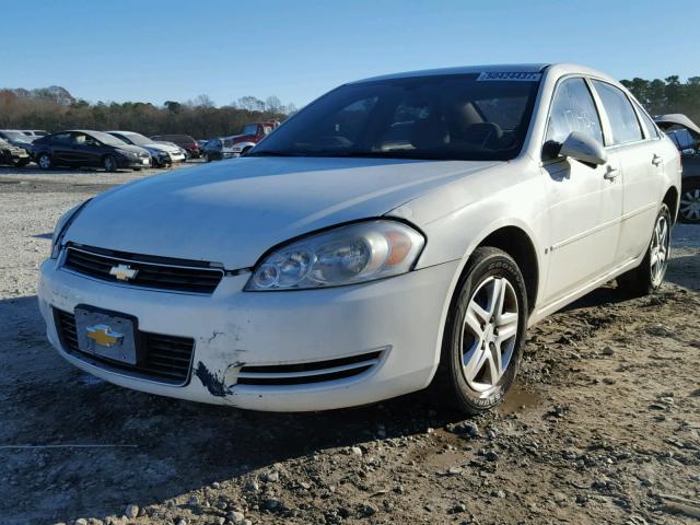 2G1WB58K579217091 - 2007 CHEVROLET IMPALA LS WHITE photo 2