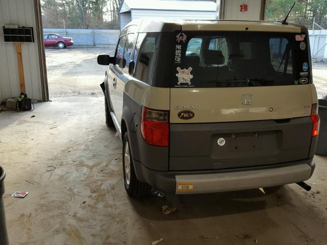 5J6YH286X5L024001 - 2005 HONDA ELEMENT EX BEIGE photo 3