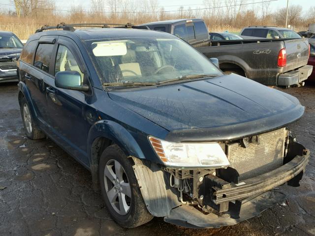 3D4GG57V49T181373 - 2009 DODGE JOURNEY SX GREEN photo 1